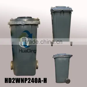 Plastic Large Outdoors Trash Can Garbage Can Outdoors Dustbin Outdoors Litter Bins thumbnail-2