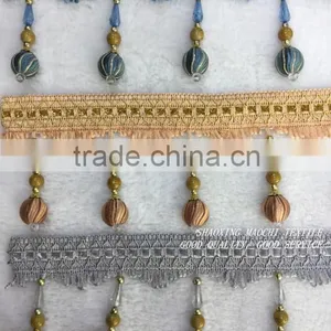Wholesale Curtain Tassel Fringes for Home Textile Accessory thumbnail-1