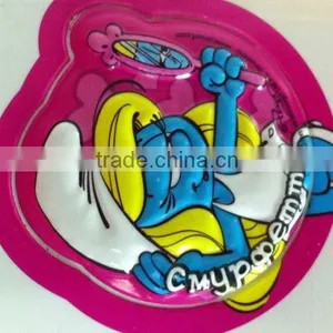 High Quality 3D Embossed Sticker Vinyl Sticker Puffy Sticker thumbnail-1