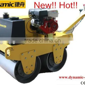 Gasoline HondaGX-160 Double Drum Road Roller DDR60 With Hydraulic Pump for Construction Machine thumbnail-1