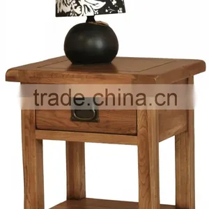 Oak Wood Night Table thumbnail-6