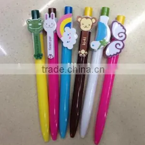 Custom Logo Promotion Cartoon Ball-point Pen thumbnail-1