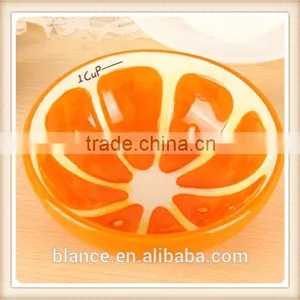 Large Ceramic Soup Bowl With Fruit Painting in Fruit Shape thumbnail-1