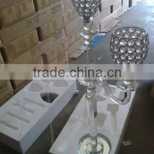 2013 New Arriaval 5arms Crystal Glass Candelabra for Wedding Decoration (R-2019 thumbnail-4