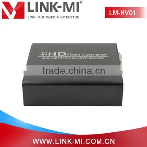 LM-HV01 HD Video Converter 1080p HDMI to VGA Converter Box With Audio Output thumbnail-3