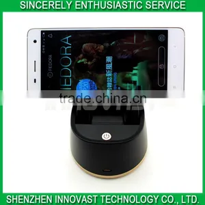 Portable Wireless Smart Selfie Robot With Bluetooth for Mobile Phone IOS and Android System thumbnail-1