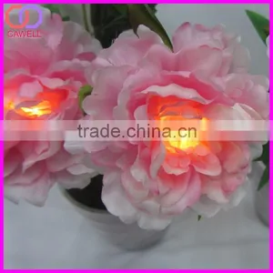 Wholesale Artifiical Peony Led Illuminate Flower Pot thumbnail-3