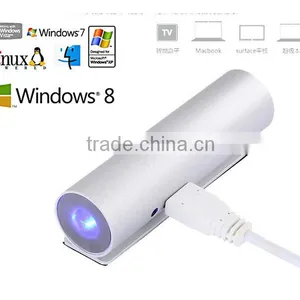 Usb 3.0 Hub Driver 7 Ports With On/Off Switch + AC Power Adapter For Desktop Laptop thumbnail-6