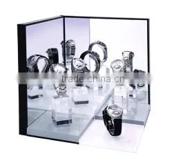 Luxury Acrylic Watch Display / Acrylic Wrist Watch Display Case Counter thumbnail-6