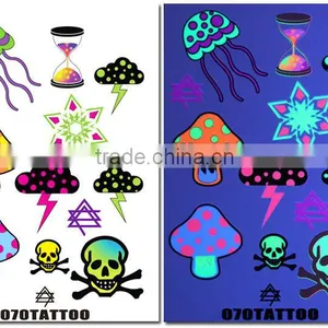 Ghost&diamond Design Tatoo Sticker thumbnail-1