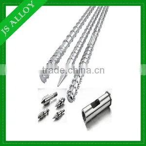High Quality 38CrMoALA Bimetallic Extruder Screw Barrel Design for Plastic Machine thumbnail-1