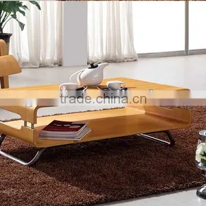 Plywood Home Furniture Bar Room Coffee Table Set S112 thumbnail-1