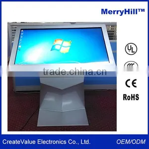 Floor Stand Interactive Kiosk PC 84 Inch LCD Touchscreen 4K Monitor With Built In Computer thumbnail-6