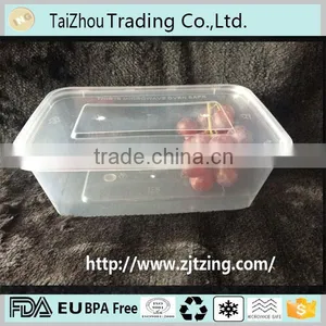 2016 New Design Products Made in China Hot Selling Plastic Disposable Food Containers thumbnail-1