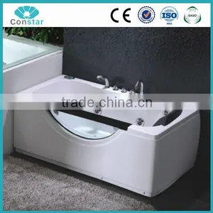 2015 New Hot Design Factory Cheap Price ABS Material White Strong Whirlpool Bathtub thumbnail-1