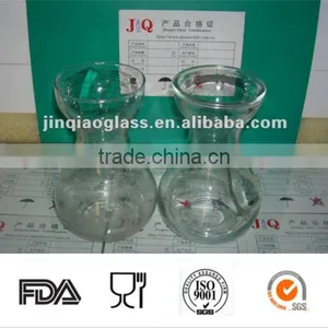 Clear Glass Vase thumbnail-1