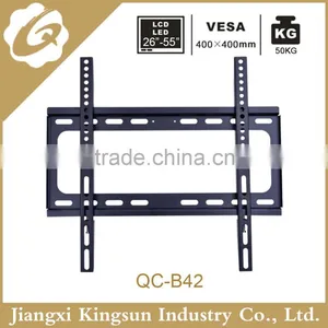 China Supplier 2016 Low Profile Fixed Cold-rolled Steel Black Lcd tv Mount 32"-55"screen thumbnail-2