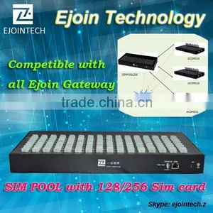 GSM Sim Bank 128 / 256 Sim Slots, Goip Gsm Sim Box, Voip Gsm Gateway Call Termination 16/64 thumbnail-1