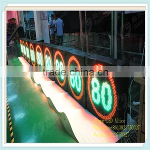 Urban/Rural Roads/Highway/School/Pedestrian Radar Speed Limit Sign Manufacturer thumbnail-4