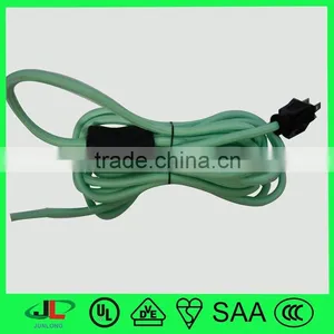 High Quatity Fabric Power Cable Plug With UL USA 3 Pin Power Plug, UL 10A 3 Pin Electric Plug thumbnail-2
