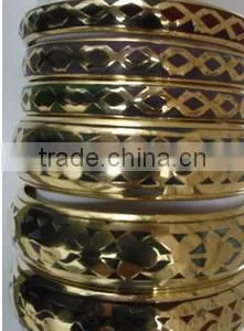 SIXTH SENSE Handmade Brass Bangles thumbnail-1