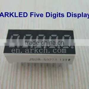 Hot Sell 2014 New Product 7 Segment LED Digital Display 5 Digits for Gas Station thumbnail-1