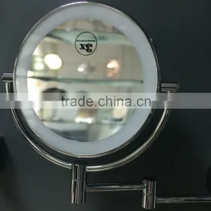 Double Side Cosmetic Mirror Makeup Mirror With LED Light thumbnail-4
