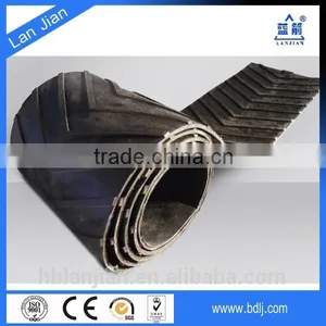 Chevron Pattern Conveyor Belt,ribbed Conveyor Belt thumbnail-1