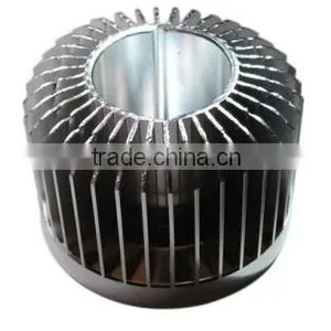 Led Light Bar Aluminium Heat Sink High Quality Custom Anodized Forging Heat Sink thumbnail-6