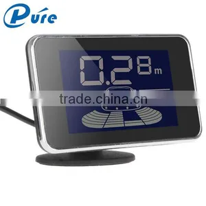 12V Car Reverse Sensor Parking Cheap Ultrasonic Sensor LCD Parking Sensor Reminder Dang-dang/ Human Speaker thumbnail-5
