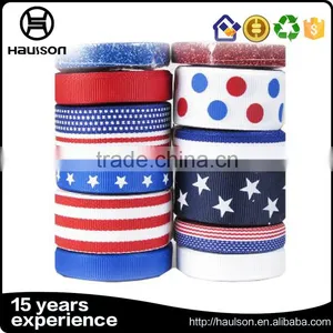 Custom Cheap Double Face Fashion Grossgrain Ribbon thumbnail-1