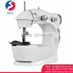4 In 1 Multifunction Jeans T-Shirt Flat Lock Sewing Machine Price Mini Sewing Machine thumbnail-1