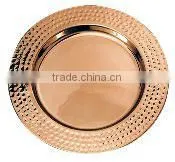 Solid Copper Charger Plate thumbnail-3