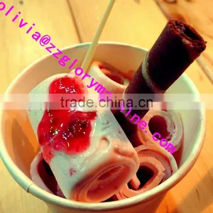 Flat Pan GL-F800N Roll Ice Cream Machine /fried Ice Cream Machine thumbnail-2