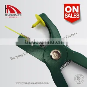 Ear Tag for Buffalo With Metal Pin and TPU in Yellow 50*16 mm thumbnail-4