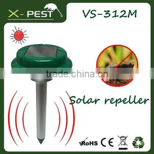 VS-312M GardenYard Poison-Ultrasonic Solar Repeller Solar Powered LED Light Mole Mouse Gopher Rodent Pest Repeller thumbnail-1