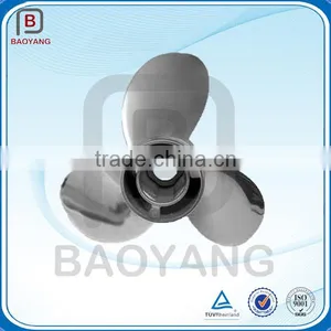 High Speed Wear-resistant 3 Blades Stainless Steel Marine Propeller thumbnail-1