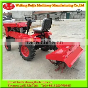 Agriculture Single-cylinder 4stroke Diesel Engine Four Wheel Mini Farm Tractor,rotary Cultivator Used Small Tractor thumbnail-1