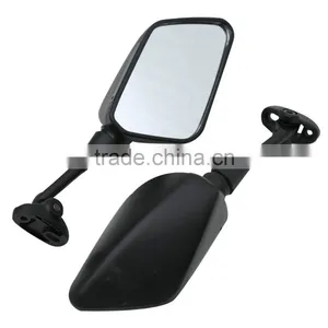 Black Pair Rear View Mirror For HYOSUNG GT125R GT250R GT650R GT650S New thumbnail-2
