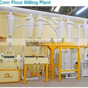 10-60T/Day Small Maize Flour Machine Maize Flour Milling Production Line Corn Flour Grinding Machine thumbnail-1