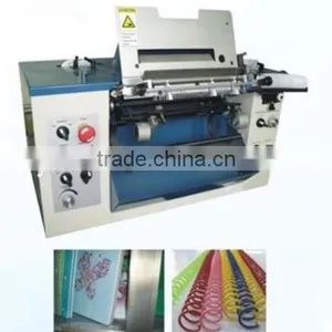 Single Plastic Spiral Coil Binding Machine thumbnail-1