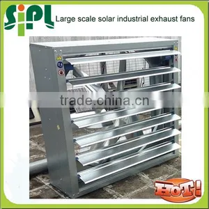 Vent Tool 300W 36V Industrial DC Wall Exhaust Fan Negative Pressure Air Ventilation Fan With Solar Panel R thumbnail-1