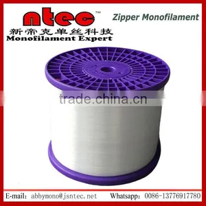 0.50 0.68 0.78 mm Special White Polyester Zipper Teeth Polyester Monofilament thumbnail-1
