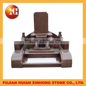 China Granite Gravestone Planter With Vase for Pet Gravestone Design thumbnail-5
