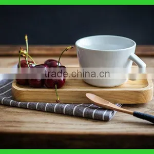 Rectangle Wood Plate Custom Wooden Serving Plate Wooden Food Serving Plate thumbnail-1