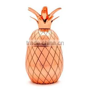 Pineapple Copper Plated Mugs ~ Pineapple Copper Cocktails thumbnail-1