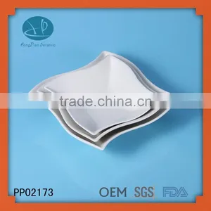 Ceramic Wavy Dinner Plates thumbnail-1