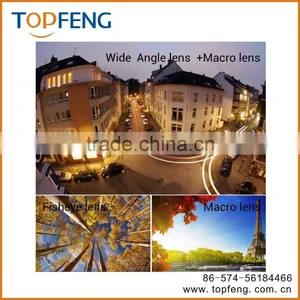 3 in 1 Fisheye-Lens + Wide Angle + Macro Lens Clip Camera Photo Kit For Smart Phones thumbnail-2