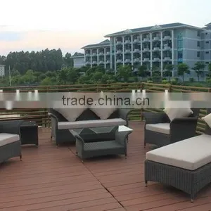 Outdoor Wicker Furniture Rattan Sofa thumbnail-1
