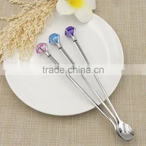 Crystal Handle Stainless Steel Spoon Cutlery Set thumbnail-2